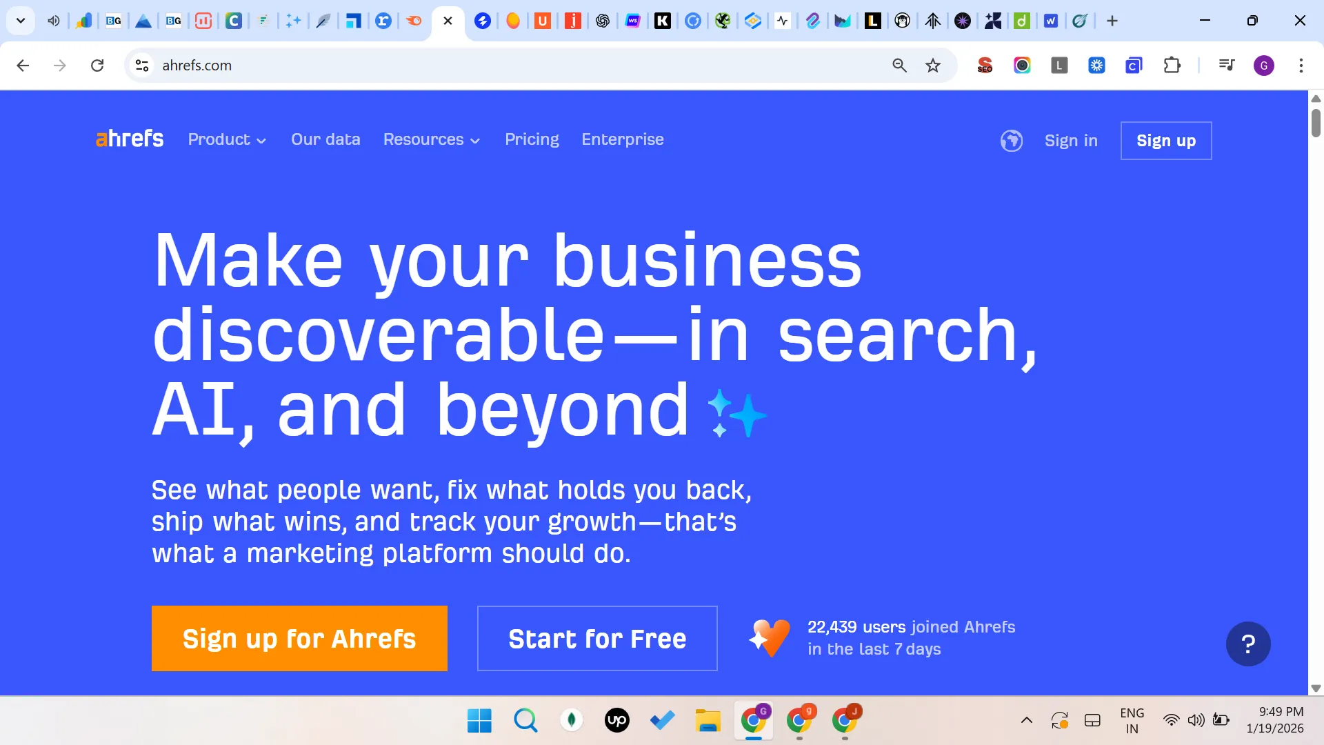 Ahrefs - AI SEO Tools
