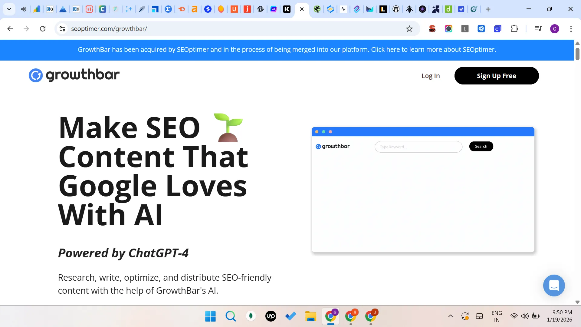 Growthbar - AI SEO Tools