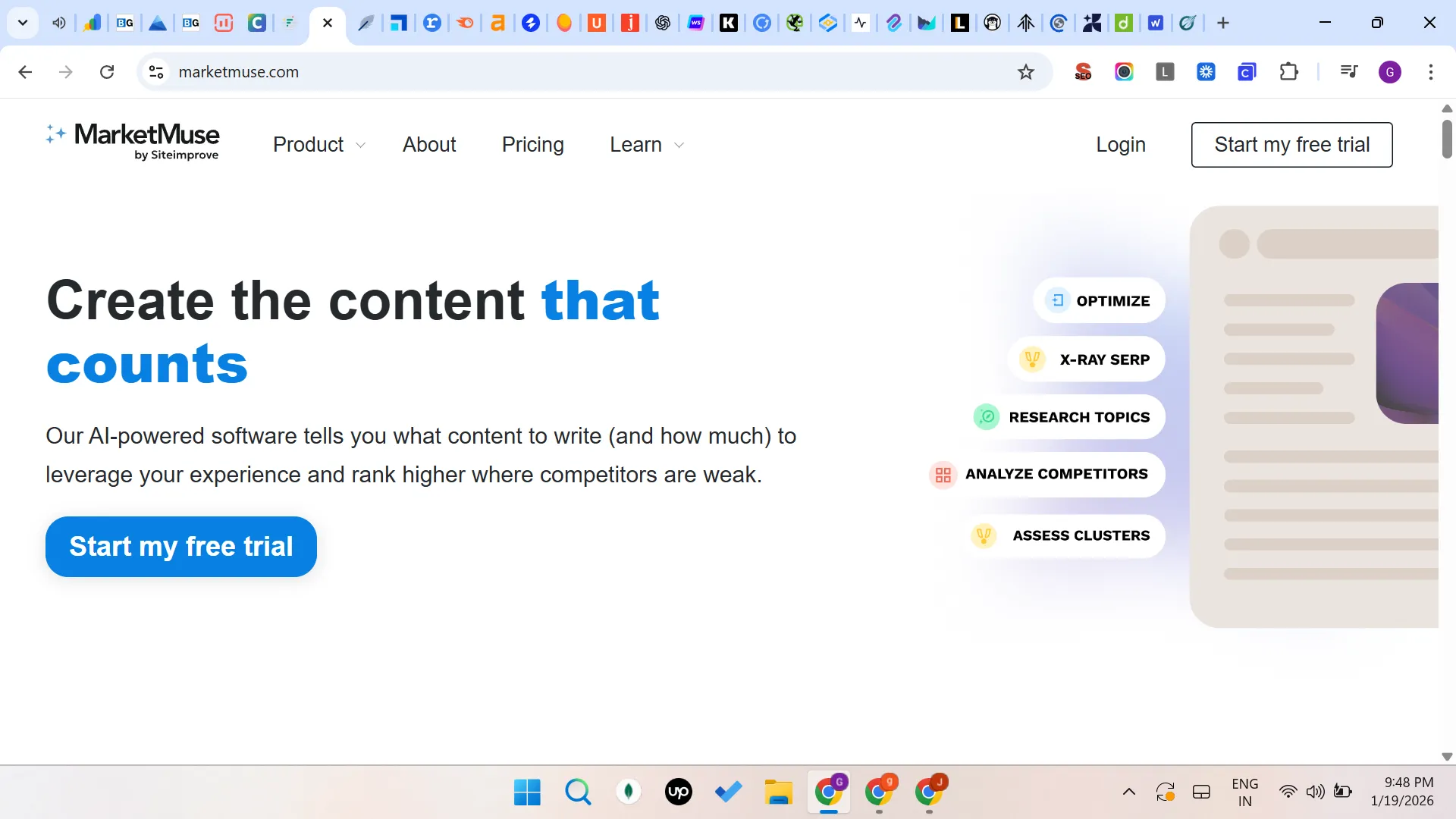 Marketmuse - AI SEO Tools