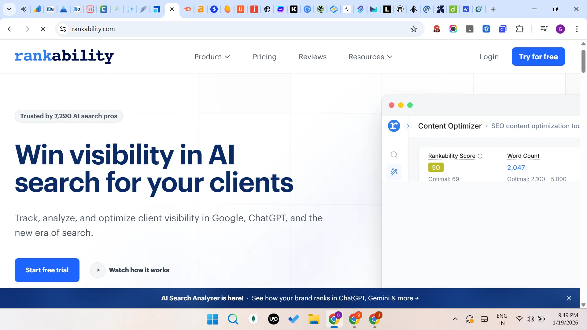 Rankability - AI SEO Tools