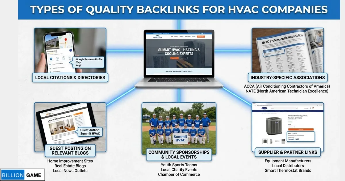 📸 [DIAGRAM_ Types of quality backlinks for HVAC companies]